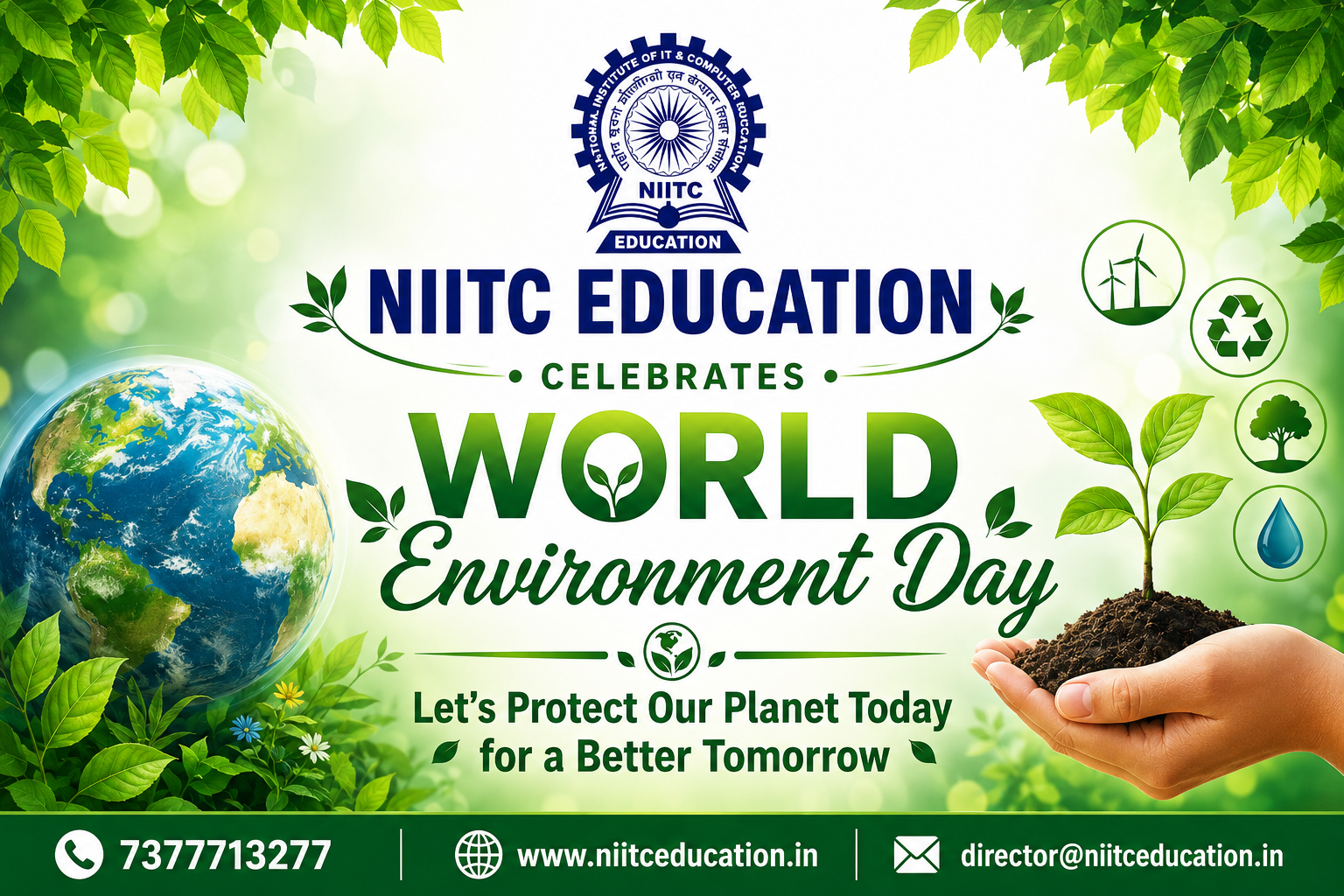 NIITC EDUCATION CELEBRATE WORLD ENVIRONMENT DAY